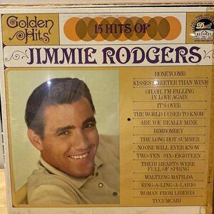 Jimmie Rodgers – Big Hits Of Jimmie Vinyl 33rpm VG+ AJ29